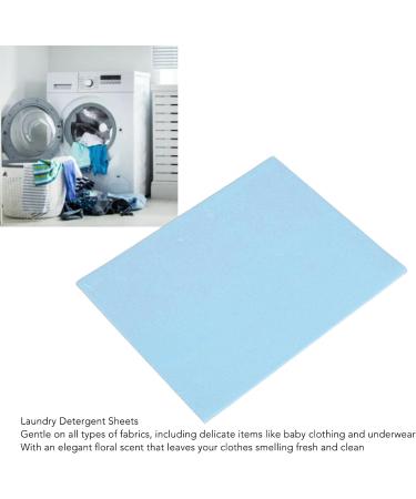 24PCS Laundry Sheets Deep Cleaning Effective Stain Removal Gentle Fragrance Easy to Use for Laundry Room - Buy Online on GoSupps.com