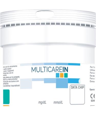 MultiCare in Cholesterol Strip for using with the Cholesterol Trigyceride and Glucose device Pack of 25 - Buy Online on GoSupps.com