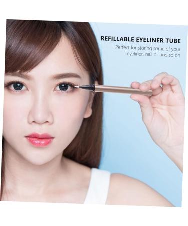 FOMIYES 20 Pcs Eyeliner Empty Pipe Empty Eyelash Tube Empty Eyeliner Tube Empty Eyeliner Vials Tube Plastic 1 count (Pack of 1) Goldenx4pcs - Buy Online on GoSupps.com