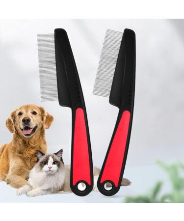 WeddHuis Professional Stainless Steel Flea Comb for Cats & Dogs | Easy Lice & Dust Removal - International Shipping - Buy Online on GoSupps.com