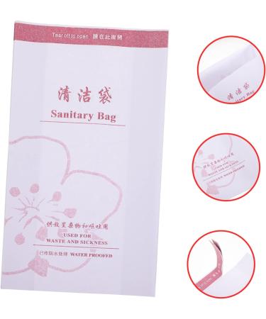 PLAFOPE Car Trash Bag 100pcs Disposable Seal Paper Garbage Bag 23x12.5cm - Buy Online on GoSupps.com
