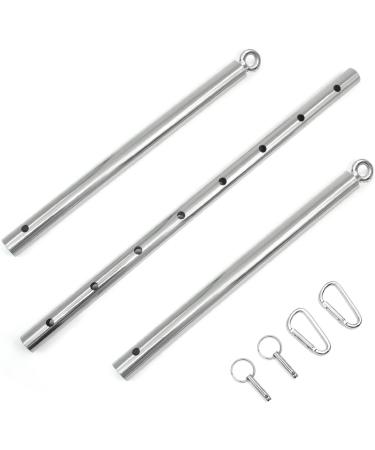Buy Pilates Expandable Workout Spreader Bar with 2 Rings & Wrist Wraps | Glutes & Leg Fitness Gear - International Shipping Available - Buy Online on GoSupps.com