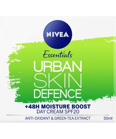 Nivea Daily Essentials Urban Skin Defence SPF 20 Day Cr me 50 ml - Buy Online on GoSupps.com