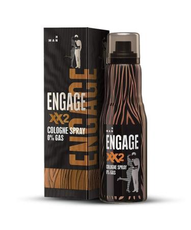 E'n.gage XX'2 Cologne No Gas Perfume for Men 135ml - Spicy and Citrus Fragrance Scent Skin Friendly Perfume for Men Long Lasting