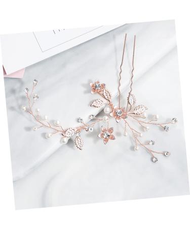 HONMEET Bridal Hair 1pc Handmade Hairpin Wedding Headpiece for Bride Hanfu Hair Accessories Wedding Hair Clip Metal Hair Clips Bowknot Hair Bride Hair Clips Fashionable Headdress Pearl - Buy Online on GoSupps.com