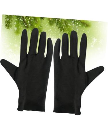 POPETPOP 36 Pairs Gardening Gloves Gardening Glives Industrial Gloves Outdoor Gloves Black Mittens Finger Print Gloves Car Driving Gloves Protection Cotton Gloves Coin Lotion Miss - Buy Online on GoSupps.com