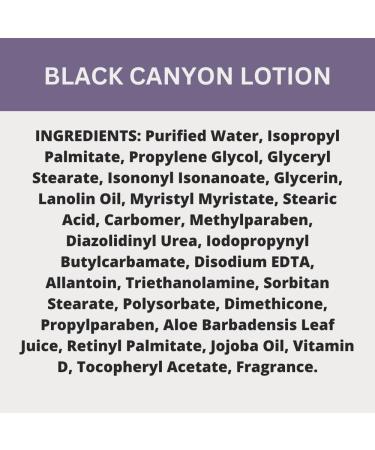 Black Canyon Raspberry & Plum Blossom Scented Body Lotion with Lanolin and Jojoba Oil 12 Oz (2 Pack) - Buy Online on GoSupps.com