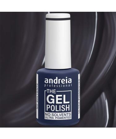 Andreia Professional Gel Polish G41 - Solvent-Free Odorless Dark Grey - Buy Internationally - Top Quality Nail Color - Buy Online on GoSupps.com