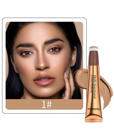 Liquid Contour Beauty Wand - Highlighter & Bronzer Stick - Long Lasting & Smooth - Easy to Apply & Blend - Waterproof (01) - Buy Online on GoSupps.com