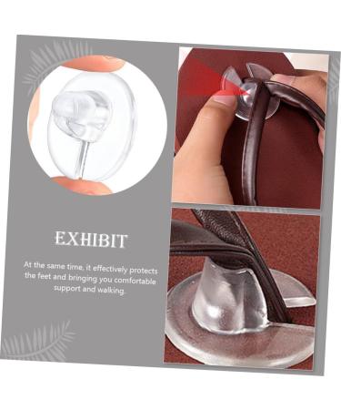 Didiseaon 4 Pairs Metatarsal Pads for Women's Flip-Flops & Sandals | Clear Gel Footbed Protection - Buy Online on GoSupps.com