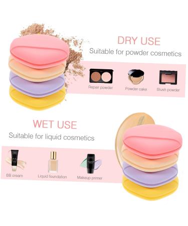 FRCOLOR 20 Pcs Makeup Sponges - Premium Powder Puffs for Flawless Foundation Blending | Best Beauty Sponges for All Skin Types - Buy Online on GoSupps.com