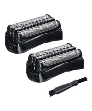 sprtountpao 2 Pack 21B Replacement Head for Series 3 Electric Shaver 301S 310S 320S 330S 340S 360S 3010S 3020S 3030S 3040