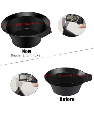 Dreamtop 18 PCS Hair Dye Coloring Kit - Salon Quality Hair Tinting Bowl, Brush, Gloves, Highlighting Board, Mixer, Cape, Ear Cover - for Professional and Home Hair Coloring & Bleaching - Buy Online on GoSupps.com