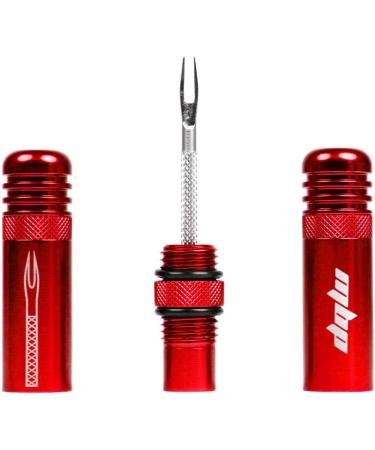 MBP Ultimate Cycling Tubeless Tire Repair Kit - Lightweight Alloy, All-in-One Tool with Tire Plugs - Compact Red Design for MTB/Road/Gravel Bikes - Buy Online on GoSupps.com