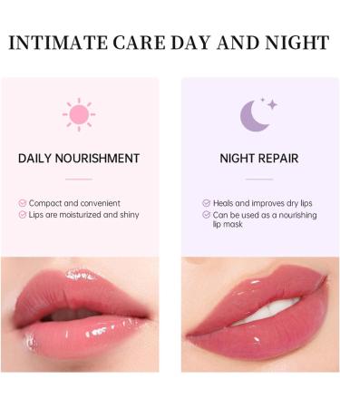 Lip Balm For Pink Lightening Treatment Lip Balm Care Cherry Blossom Lip Balm Moisturizing Peeling Lighten Lips (Pink sugar 2PCS) - Buy Online on GoSupps.com