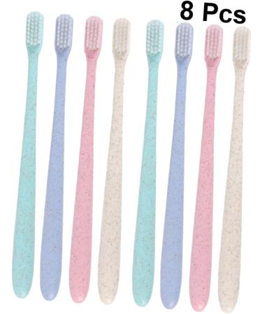 Buy TOVINANNA Travel Toothbrush Set - 2 Boxes of 8 Pieces with Caps for Ultimate Hygiene - Buy Online on GoSupps.com