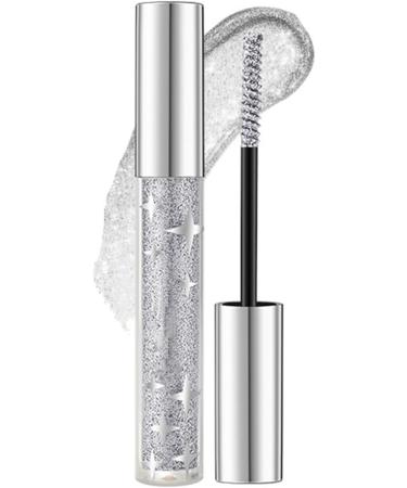 Shiny Mascara - 12ml Glitter Eyelash Makeup Thick Extension Curl Clothing Sparkle Wand for Long Raincoats | Eye for Women Party Makeup - Buy Online on GoSupps.com