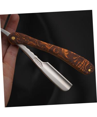 Minkissy Folding Safety Razor for Men - Stainless Steel Hairdresser Knife with Replaceable Blades | Ideal for Home & Professional Use - Buy Online on GoSupps.com