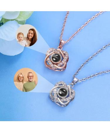 Personalized Photo Projection Heart Pet Print Wall Art - Unique Remembrance Gifts for Women & Girls - Buy Online on GoSupps.com