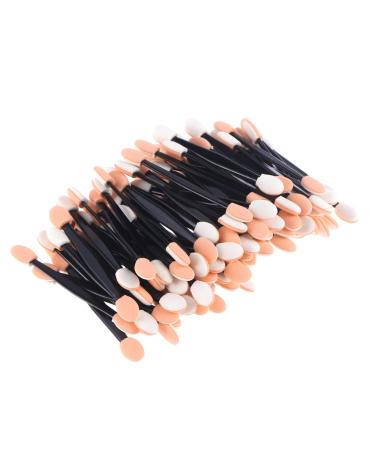 NOLITOY 100pcs Eyeshadow Disposable Eyeshadow Stick Eye Shadow Bulk Applicator Brush