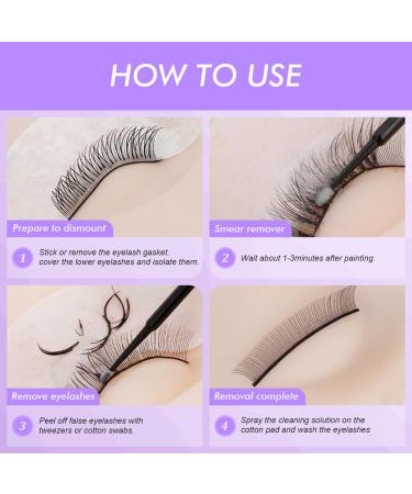Eyelash Extension Remover 10g | Low Irritation Lash Jelly for Professionals | Powerful Glue Dissolver | Grape Flavor - Buy Online on GoSupps.com