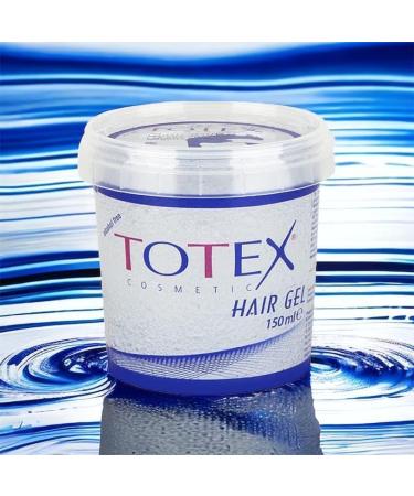 Totex Extra Strong Hair Styling Gel 5.07 fl. oz | Alcohol-Free Hard & Shiny Effect for All Hair Types | International Shipping Available - Buy Online on GoSupps.com