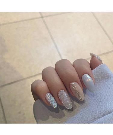 Fashion Nail Decorations Nail Accessory DIY Manicure Nail Art Chain Nail Metal Chain 0.8mm Ball(silver) - Buy Online on GoSupps.com