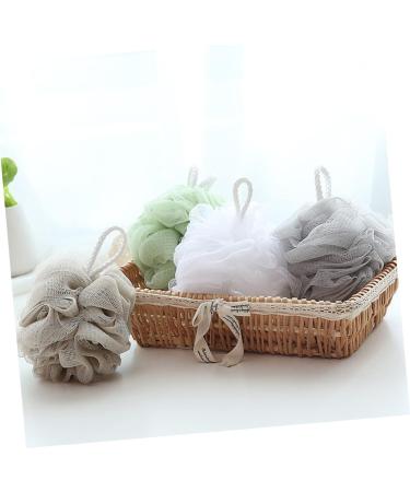 Buy Minkissy Body Scrubber Set - 8pcs Tennis Ball Sponges for Exfoliating Shower & Bathing - Soft Foam Cleaning Accessories for a Refreshing Experience - Buy Online on GoSupps.com