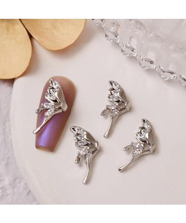 FEIlei 5Pcs Zircon Nail Art Rhinestones Crystal Gems for Nail Decor Rings Earrings DIY - Buy Online on GoSupps.com