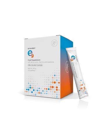 Synergy Worldwide E9 30 doses | 500mg L-Arginine Supplement with Vitamins B12 B6 and Pantothenic Acid | Low-Calorie | Supports Physical Performance and Reduces Fatigue | 243 g - Buy Online on GoSupps.com