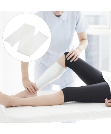 FOMIYES Elastic Tubular Gauze Dressing - 1 Roll First Aid Wrap Tape for Injuries & Athletic Support - 100x10.7cm Yellow - Buy Online on GoSupps.com