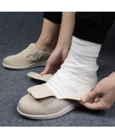MEJORMEN Men's Diabetic Shoes - Extended Width Adjustable Closure Slippers for Swollen Feet - Lightweight Casual Sandals with Diabetic Support - Buy Online on GoSupps.com