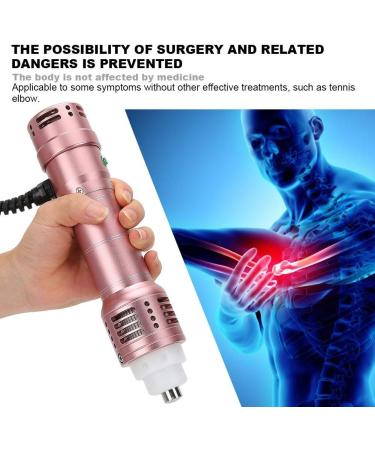 HAOX Shock Wave Therapy Massager - Portable Physiotherapy Device for Muscle Relaxation & Pain Relief (EU Connector) - Buy Online on GoSupps.com