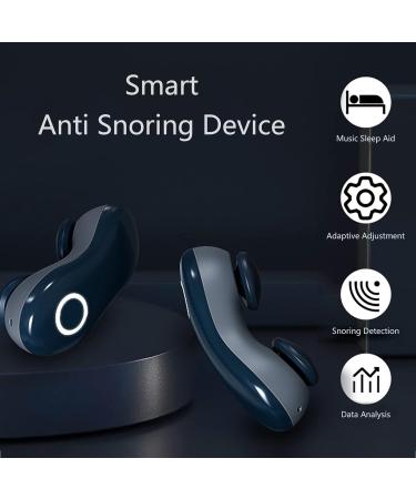 Smart Electric Snore Stopper with Adjustable Settings | Anti-Snoring Device with Sleep Analysis App | Reduce Snoring and Improve Quality of Sleep - Buy Online on GoSupps.com