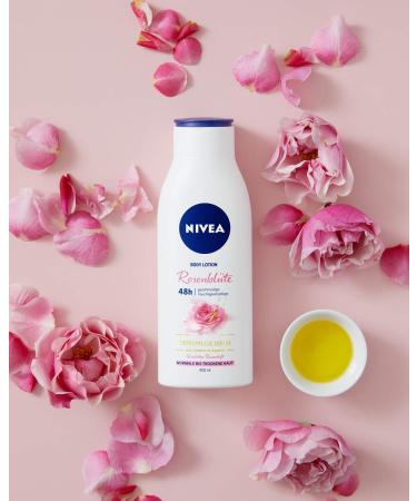 Nivea Rose Blossom Body Lotion - 5in1 Care Formula with Argan Oil | Nourishing Body Cream (400ml 2 Pack) - International Shipping Available - Buy Online on GoSupps.com