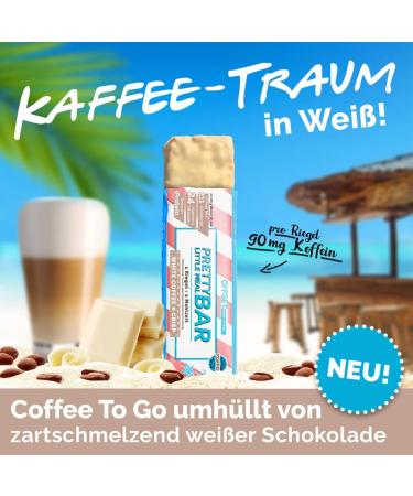Pretty Little Meal Bar - White Coffee & Crisp by Offset Nutrition | Delicious 211 Cal Protein Bars | 6 Pack of White Chocolate & Coffee Flavor - Buy Online on GoSupps.com