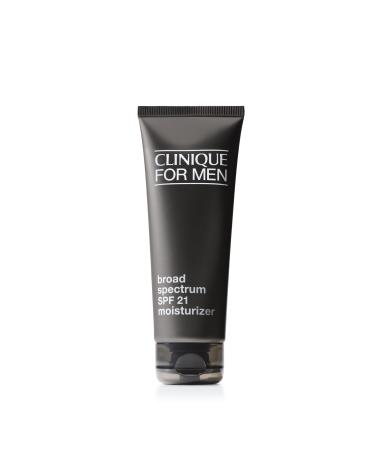 Clinique For Men Broad Spectrum SPF 21 Face Moisturizer | Oil Free Face Lotion With SPF | Hydrating + Protecting | For All Skin Types 3.4 Fl Oz