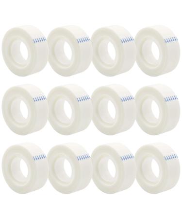 OWLKELA - 12 Rolls Invisible Tapes 0.7 in x 1000 Inches  Matte Finish Invisible Tape  Foggy Translucent Tape Great for Correction and Labeling  Compatible with Standard Tape Dispenser 12 Pcs