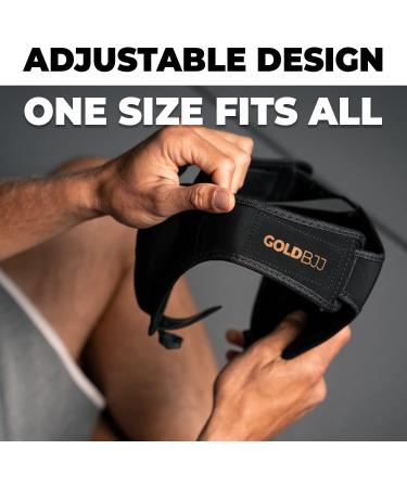Gold BJJ Headgear for Jiu Jitsu  Wrestling  and MMA Black - Buy Online on GoSupps.com