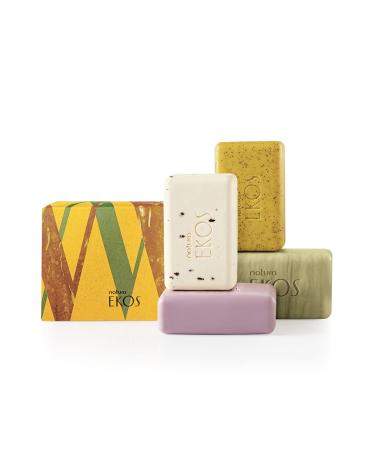 natura Ekos Multipack Bar Soap Set - A a Andiroba Castanha Maracuj