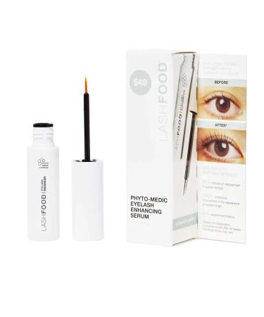 LashFood Eyelash Premium Growth Enhancing Serum Phyto-Medic Complex | 2.5 Month Supply Lash Extender Promotes Appearance of Longer Fuller & Thicker Eyelashes Advanced Lash Enhancing Treatment .05oz