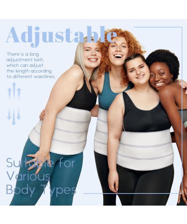 9-Inch Abdominal Binder for Women | Hysterectomy & Postpartum Recovery | Adjustable Belly Band & Hernia Belt (30 -45 ) | 3 Panel Support - Buy Online on GoSupps.com