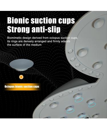 Buy KMOCEPLY Rabbit Foot Rubbing Artifact - Silicone Bath Mat & Foot Scrubber - Anti-Slip Shower Massage Pad for Ultimate Relaxation - Buy Online on GoSupps.com