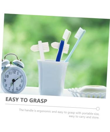 IPETBOOM 24 STK Double-Headed Toothbrush Travel Oral Clean Supply | Prothesis Brush for Cleaning Tools | Multi-Color Pack - Buy Online on GoSupps.com