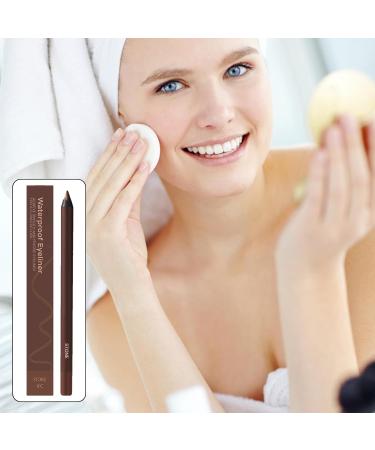 Eyeliner Pencil Gliding Waterproof Eye Pencil Highly Pigmented Makeup Pen Natural Gel For Dancing Parties Daily Use Live Performances For Women - Buy Online on GoSupps.com
