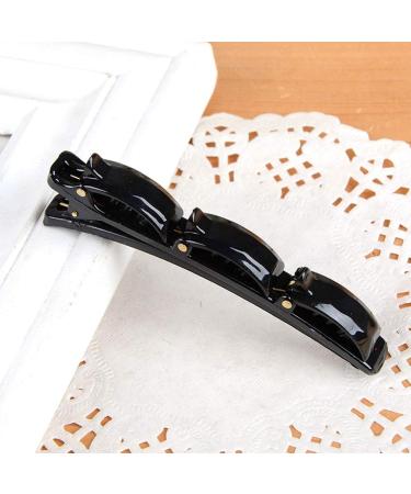 Women's Hairstyle Hair Needle & Clips Set | 2-Piece Hair Dressing Hairpin & Band | Double Bang Hairdresser Clips for Women & Girls - Black - Buy Online on GoSupps.com