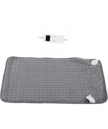 Atyhao Heating Pad - 6 Settings Fast Heating Soft & Comfortable for Back (Gray) - Perfect for Pain Relief - Buy Online on GoSupps.com