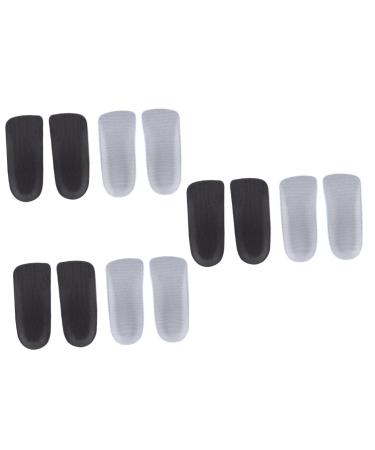 FRCOLOR 6 Pairs Insole Increase Lifting Socks High Heel Cotton Finger Protectors Heel Protector Heel Cushion Heel Support Pad Heel Lift Inserts Osley Breathable Men and Women Back Pad