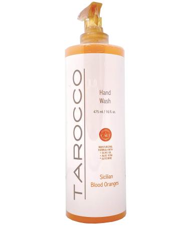 Baronessa Cali Tarocco Sicilian Blood Red Orange Hand Wash - Clean Refreshing Invigorating - 16 Fluid Ounce