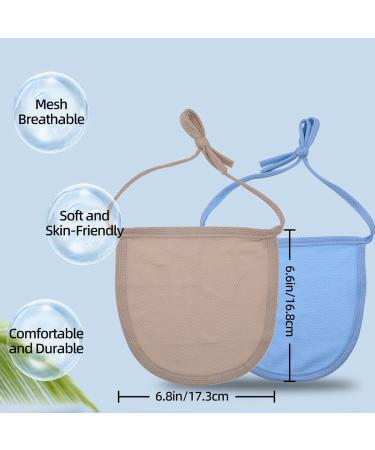 Tracheostomy Dust Cover 4Pcs | Adjustable Breathable Trach Shields for Stoma Protection & Care - Buy Online on GoSupps.com